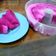 Cooksnap dari afrinramadhiati untuk resep Puding buah naga lapis susu