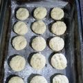 El cooksnap de Ines Brunengo cuando hizo Scons de queso.