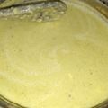 El cooksnap de katy arreondo cuando hizo Sopa crema de arvejas.