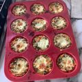 El cooksnap de Roxana Lerej cuando hizo Muffins de arroz yamaní integral, zanahoria, brócoli y lentejas.