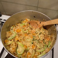 El cooksnap de Gerardo Dobaño cuando hizo Mijo con verdura.