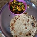 Archna Tayal का कुकस्नैप जब उन्होंने मटर पनीर भूर्जी (matar paneer bhurji recipe in Hindi) बनाया था।