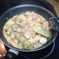 El cooksnap de Jose Manuel Marin Garrido cuando hizo Alcachofas con taquitos de jamón🌹.