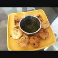 Rakhi Gupta का कुकस्नैप जब उन्होंने मूंगदाल भजिया (Moong dal bhajiya recipe in hindi) बनाया था।