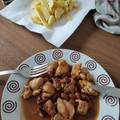 El cooksnap de Alb C cuando hizo Pollo con almendras (robot).