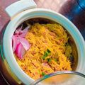 Shanti haldar का कुकस्नैप जब उन्होंने शाही मटर पुलाव (shahi matar pulao recipe in Hindi) बनाया था।