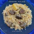 Hina Ibrahim's cooksnap of when they made Beef Yakhni Pulao❤️.