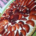 El cooksnap de Julii Bogado cuando hizo Tarta de frutillas.