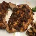 El cooksnap de idurre_ucin cuando hizo Chuletas de cerdo con salsa de ajo y perejil.