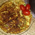 El cooksnap de Denise Carabajal cuando hizo Tortilla de zapallitos para empezar el 2018 bien light.