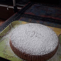 El cooksnap de Natalia Godoy cuando hizo Tarta de Ricota con Dulce de Leche.