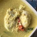 Cooksnap AeJaa 📸 semasa beliau membuat Gulai Lemak Telur Itik Cili Padi.