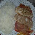 El cooksnap de glow López cuando hizo Lomos de merluza con pimientos y champiñones.