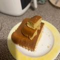 Cooksnap de Cátia Mello quando cozinhou Bolo de iogurte fofinho na airfryer.