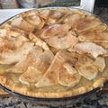 El cooksnap de Zaira Celiz cuando hizo Apple pie 🍎🍏.