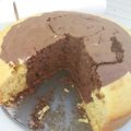 El cooksnap de Gisela cuando hizo Torta marmolada vegana.