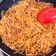 Cooksnap Eyzza Affection II semasa beliau membuat Mee Sanggul Goreng Simple.