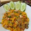 Cooksnap dari Rossy Anna Oktavia (ABATA Kitchen) untuk resep 685. Mie Wortel Homemade Eggless (Pakai Tepung Maizena)