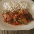 El cooksnap de Lidia Cuminal Rodríguez cuando hizo Pechuga de pollo con hortalizas.