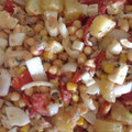 El cooksnap de villarejodemiguel cuando hizo Ensalada de garbanzos con tzatziki.