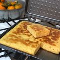 El cooksnap de Eve Armesto cuando hizo Cuadraditos de naranja integrales en Flip Essen.