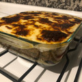 El cooksnap de Vanesa Macías cuando hizo Moussaka pastel de berenjenas y bolognesa.