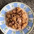El cooksnap de tamari cuando hizo Chipirones al ajillo con patatas.