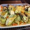 El cooksnap de Carmen cuando hizo Pollo troceado al horno.