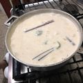 El cooksnap de Lorena Baez cuando hizo Arroz con leche.