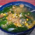 Cooksnap dari Ervina Dewi Kusumawati Sanjaya untuk resep Sayur bayam bening jagung manis