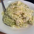 Julietta Kovács Cooksnap-ja, amikor elkészítette a(z) Csirke pikáns tejszínes karalábészószban receptet.