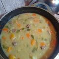 El cooksnap de Juan cuando hizo Sopa de verduras a mi manera.