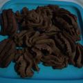 Cooksnap dari Mama Alfatih untuk resep Cookies Coklat (good time KW Super) 4 bahan saja
