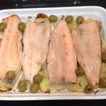 El cooksnap de Amaya De Rueda Cicuéndez cuando hizo Trucha al horno.
