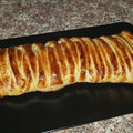 El cooksnap de Maria Angeles Cerezo Mateos cuando hizo Trenza de Jamón york queso y bechamel.