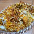 Hina Ibrahim's cooksnap of when they made Sindhi biryani.