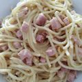El cooksnap de Angie Perálvarez Fernández cuando hizo Pasta carbonara, la tradicional.