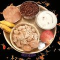Nilu Mehta का कुकस्नैप जब उन्होंने माता रानी की भोग की थाली(अष्टमी पूजा थाली) बनाया था।