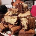 El cooksnap de Leticia Gomez cuando hizo Torta Cebra.
