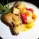El cooksnap de Zaida TC @alquimiasfood cuando hizo Pollo al horno con tomillo, verduras y patatas y baby.