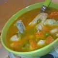 MORDOR Cooksnap-ja, amikor elkészítette a(z) Zöldborsóleves galuskával receptet.