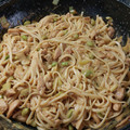 El cooksnap de Empar cuando hizo Tagliatelle con pollo y un toque estilo oriental delicioso.
