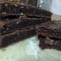 El cooksnap de Verito cuando hizo Brownie de lentejas y algarroba.