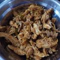 Cooksnap dari Nur Ekayanti untuk resep Ayam Suwir Daun Jeruk