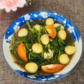 Cooksnap dari Mimam Mu untuk resep Tumis Kangkung Puyuh