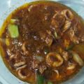 Cooksnap dari Upie Irawati (d'Bakoel) untuk resep Cumi Seafood Saus Padang Simple