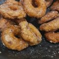 Cooksnap Aina S Asbullah semasa beliau membuat Kuih Keria Labu.