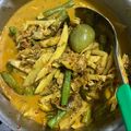 รูป Cooksnap ของ เย็นนี้กินอะไรดี ? เมื่อเขาทำ แกงไตปลา(เหลือๆ)