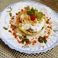Deepali dake Kulkarni's cooksnap of when they made सोन कटोरी चाट.
