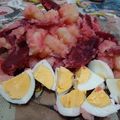 El cooksnap de Anna Bella alias Moni Argento cuando hizo Ensalada de remolacha, papa y huevo.